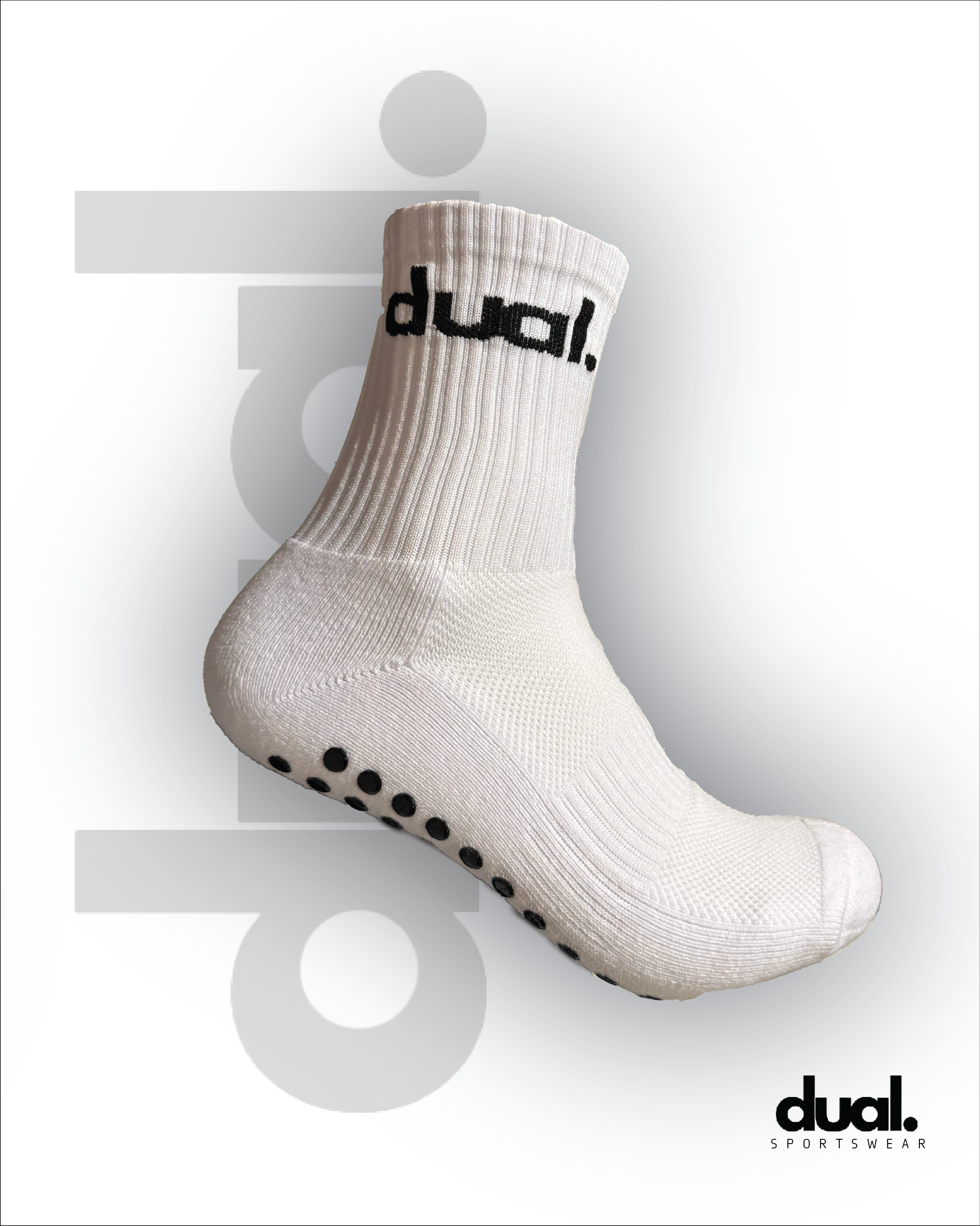 DUAL Performance Socks - White